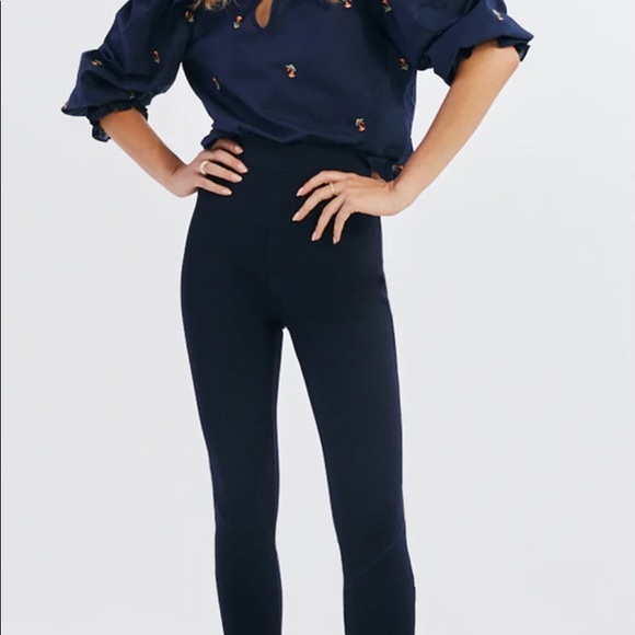 Something Navy High Waisted Ponte 